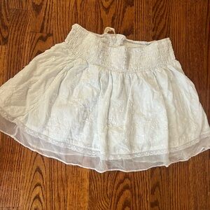 loveShackFancy hand dyed skirt